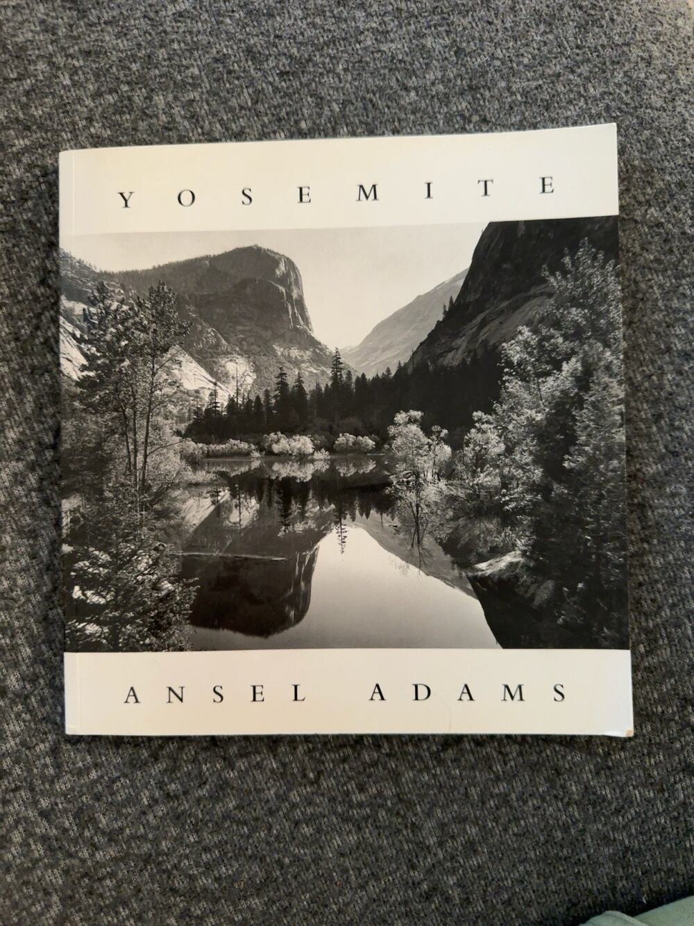 Yosemite Ansel Adams Photography Book Paperback Nature Landscape Art Collection